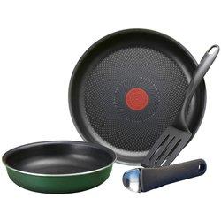 Tefal Ingenio Platinum Sartén Antiadherente 4p Apta para Lavavajillas Horno Sin PFOA Verde