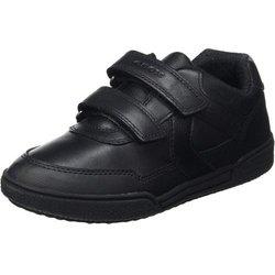 Zapatos escolares Geox Poseido de piel para niño 11 UK negro