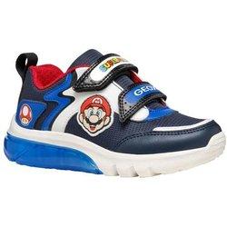 Geox Zapatillas J Ciberdron E Super Mario para niño 3 UK azul oscuro/azul royal