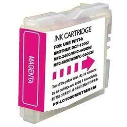 BROTHER Lc1000Xl/Lc970Xl Magenta Cartucho de Tinta Generico Reemplaza Lc1000M/Lc970M