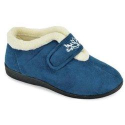 Zapatillas bordadas para mujer / mujer UK 7 azul denim