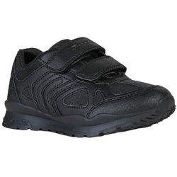 Zapatos escolares Pavel para niños de Geox 9 UK Child negro