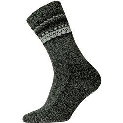 Calcetines nórdicos para botas de calibre grueso para hombre UK 6-11 carbón