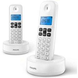 Teléfono Dect Philips D1612W Duo