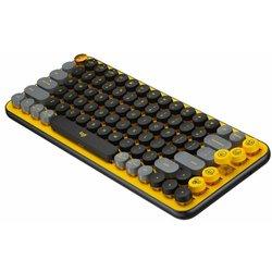 Logitech-Teclado Logitech POP Francés Amarillo AZERTY