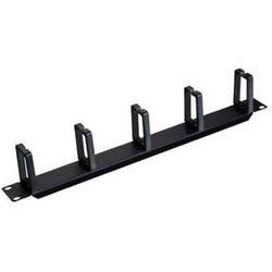 Phasak Organizador de Cables para Rack 19" 1U Negro