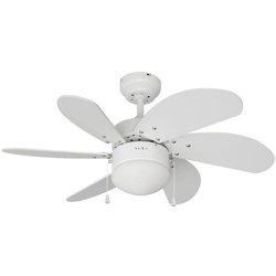 Edm Ventilador De Techo Aral 50w 76 Cm