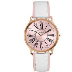 Reloj GUESS W0032L8 Mujer (Piel - Blanco)