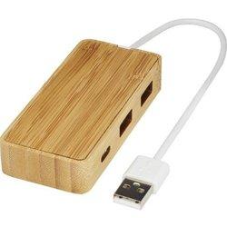 Hub USB 3.0 Tapas Bamboo One Size natural