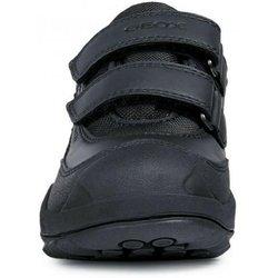 Zapatillas Geox Childrens / Kids Savage de piel 10 UK negro