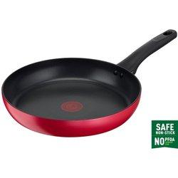 Sartén Antiadherente De Titanio De Inducción Tefal Excellence (20 ~ 30cm) Lavavajillas Apto para horno Sin PFOA Rojo