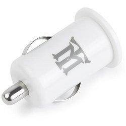 Maillon Technologique - CARGADOR USB MAILLON COCHE BASIC 2,1A BLANCO 1 CONECTOR