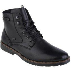 Zapatos de Hombre RIEKER Booties Piel Negro (45)