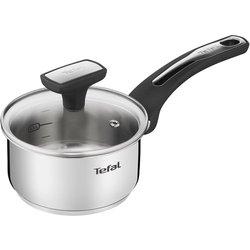 Cacerola de inducción de acero inoxidable Tefal Emotion (16cm) Lavavajillas Apto para horno Sin PFOA Plata