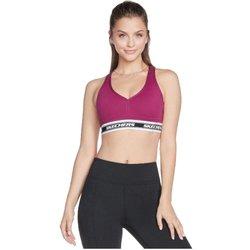 Sujetador Deportivo para femenino SKECHERS Morado para Fitness (L)