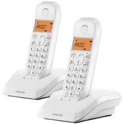 motorola s1202 telefono dect duo negro