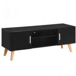 Mueble para TV Negro 120x40x46 cm en MDF