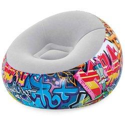 Sillón Hinchable BESTWAY Graffiti 112x112x66 cm