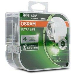 Kit 2 Lámparas H4 12V 6055W Ultra Life® OSRAM