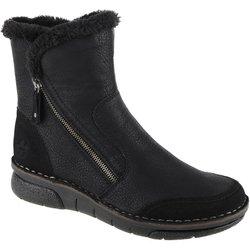 Botines Rieker, Botas de invierno para mujer negras 36 negro