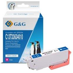 Cartucho de tinta G&G G&G NP-R-3363M Magenta