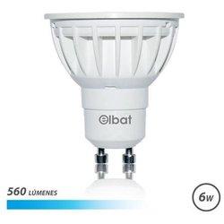 Bombilla Led Gu10 6W 560Lm 6500K Luz Fria Elbat