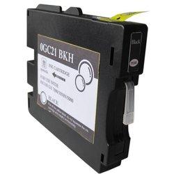 Ricoh GC21K Negro Cartucho de Tinta Pigmentada Generico - Reemplaza 405532/405536-RI-GC21BK(PG)