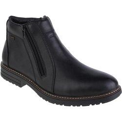 Zapatos de Hombre RIEKER Booties Piel Negro (40)