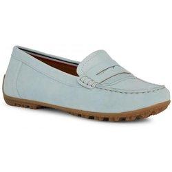 Geox Womens/Ladies D Kosmopolis Suede Moccasins 3 UK azul claro