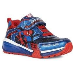 Geox J Bayonyc B Spider-Man, zapatillas para niños 5 UK Child