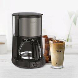 Cafetera compacta con filtro Tefal CM222 VIVO (0.6L) 6 tazas 650W Negro