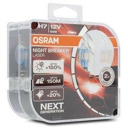 Kit 2 Lámparas Hcb H7 12V55W Night Beaker® Láser Hcb OSRAM