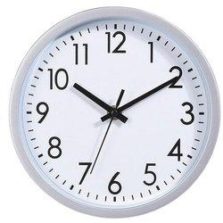 Reloj pared plastico 20cm surtido