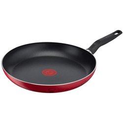 Sartén Antiadherente Titanio VALIDE COOK Tefal (20~30cm) Lavavajillas Apto para horno Sin PFOA Rojo