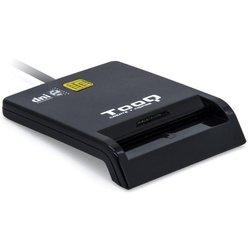 TooQ TQR-211B Lector de DNIe USB-C Negro