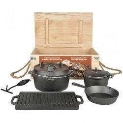 Esschert Design Juego Cocina Camping 7 Unidades