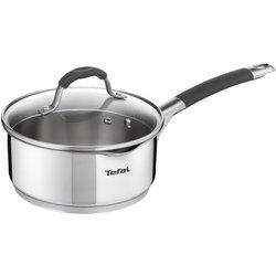 Cacerola de inducción de acero inoxidable Tefal ILLICO (16cm, 1.3L) Apto para lavavajillas sin PFOA Plata