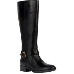 Geox Mujeres/Damas D Felicity A Botas De Piel De Becerro 4 UK negro