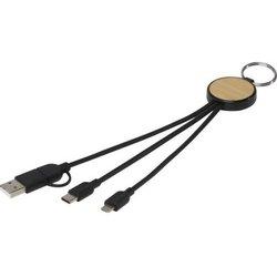 Cable de carga Tecta 6 en 1 One Size negro