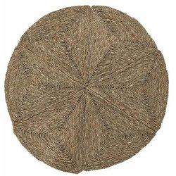 Alfombra DKD Home Decor Natural (150x0,5x150 cm)