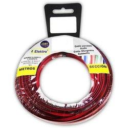 Cable de audio EDM 2 x 0,75 mm Rojo/Negro 20 m