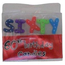 Velas para elegir el 60 cumpleaños One Size negro