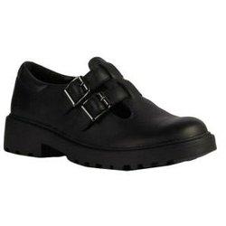 Zapatos Colegiales Niña Geox Casey Piel 1 UK negro