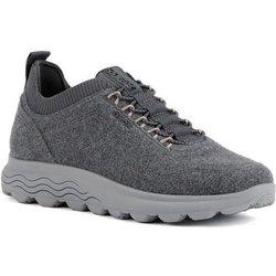 Geox Mujer/Señora Spherica Entrenadores 4 UK cool gris