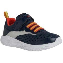 Zapatillas Geox Childrens/Kids Sprintye 12.5 UK azul oscuro/plata