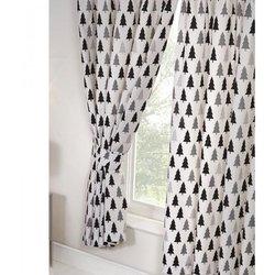 Cortinas forestales con forro de osos Scandi (Paquete de 2) 137cm x