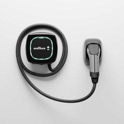 Wallbox - Pulsar Plus Tipo 2 (Negro) 7.4kW Cargador de coche eléctrico