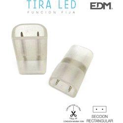 Conector EDM Recto Para Dos Tiras Led