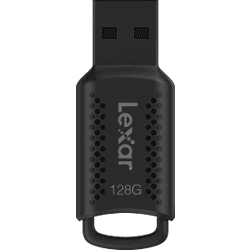 Memoria USB LEXAR JUMPDRIVE V400 (Negro - 128 GB)