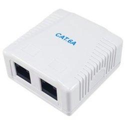 Equip 235216 caja de tomacorriente RJ-45 Blanco